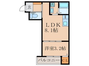 ｓｔ．Ｒｅｓｉｄｅｎｃｅ深草の物件間取画像